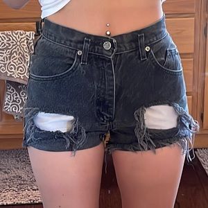 Lee riders denim shorts